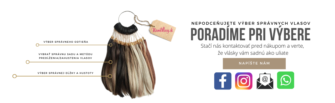 Poradíme Vám pri výbere - NanicVlasy.sk