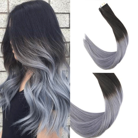 Tape-in vlasy ombre